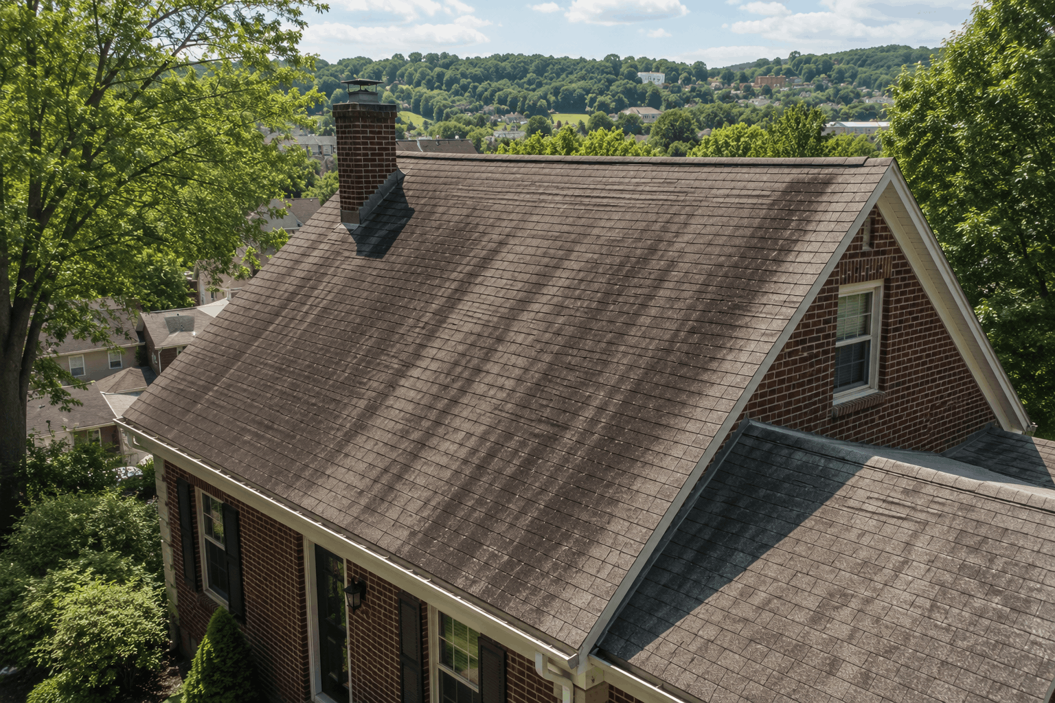 Black Streaks On Asphalt Roof Shingles