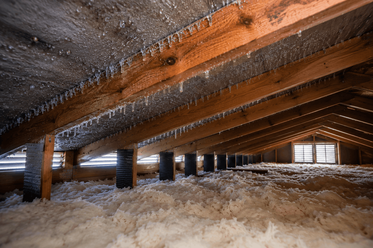 Attic Moisture And Condensation Warning Signs